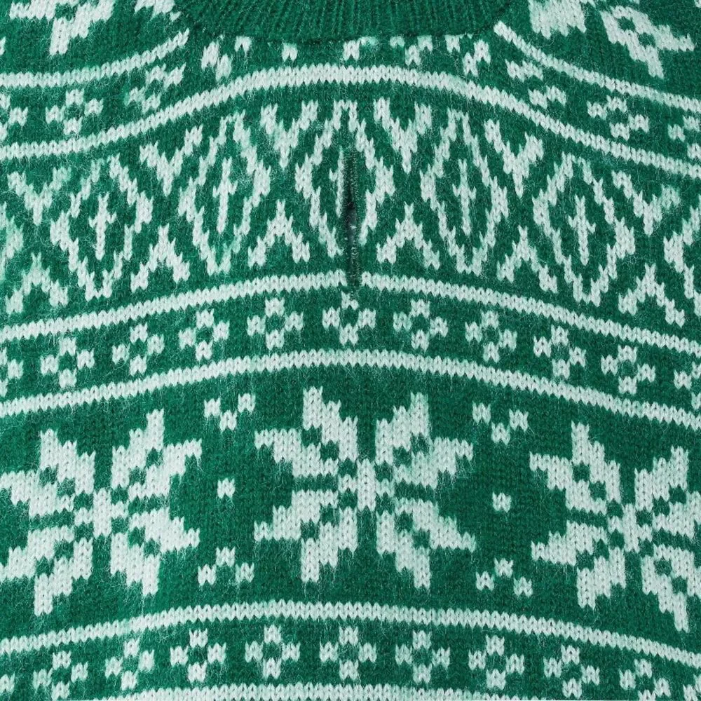 Fair Isle Pet Sweater - SIZE M